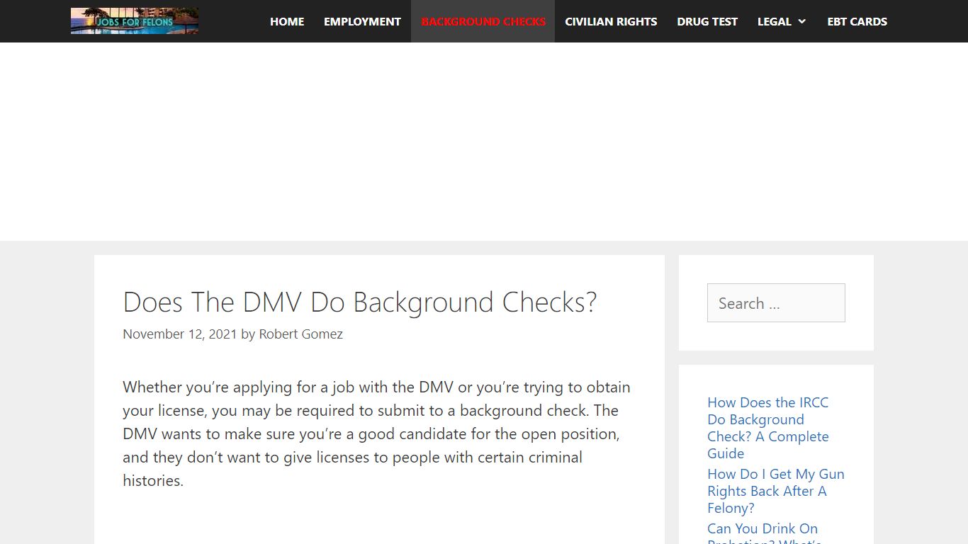 Does The DMV Do Background Checks in 2022? - Jobs For Felons: Jobs for ...